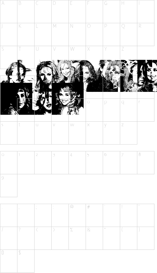 HaydenPanettiereBats demo Character Map