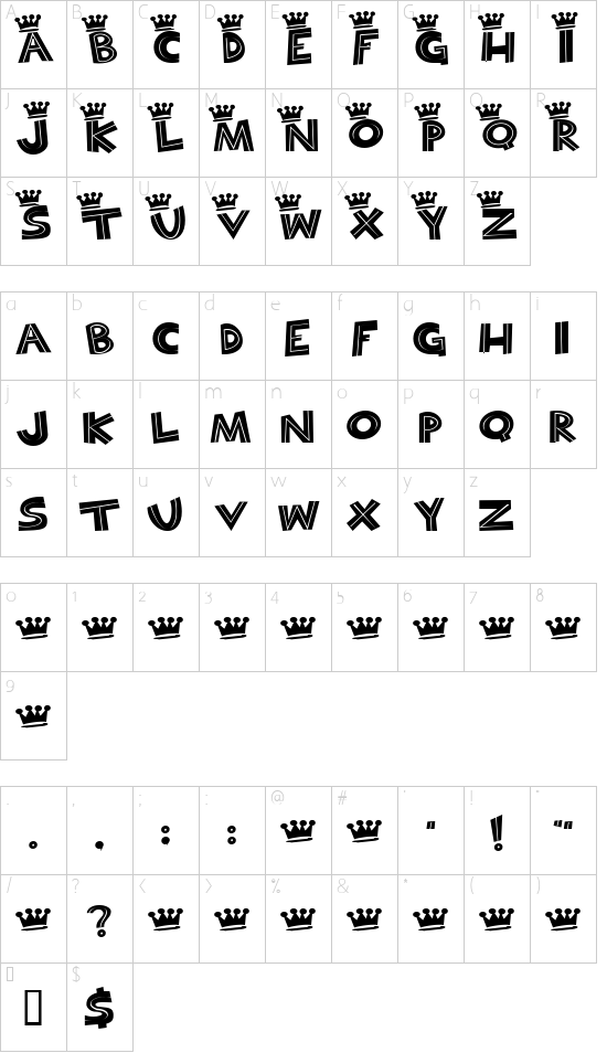 Bayou Cowboy Character Map