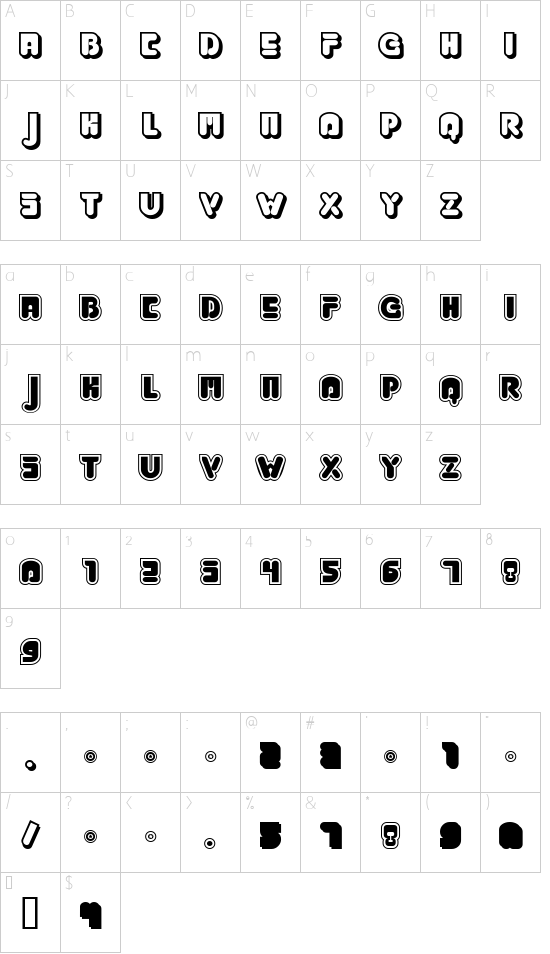 Jabbie Junior Character Map