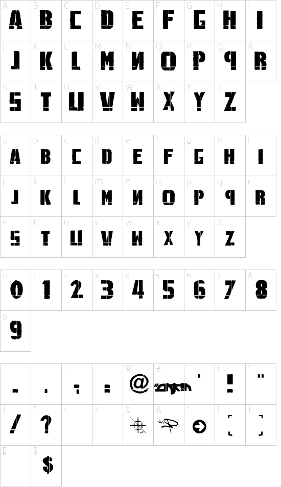 linkin park Character Map
