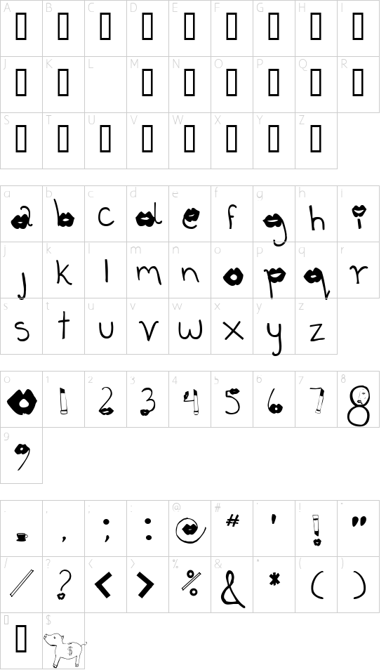 coffee talk Character Map