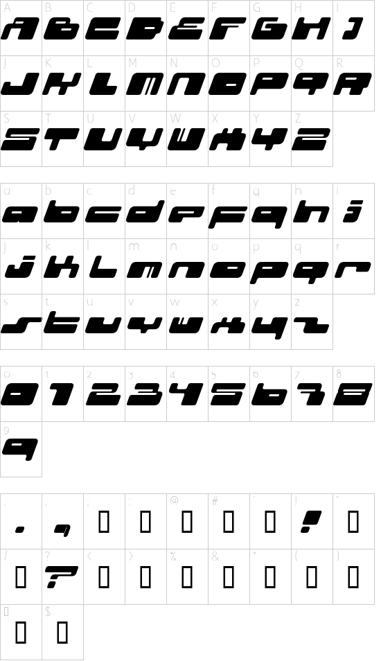 02.10 Character Map