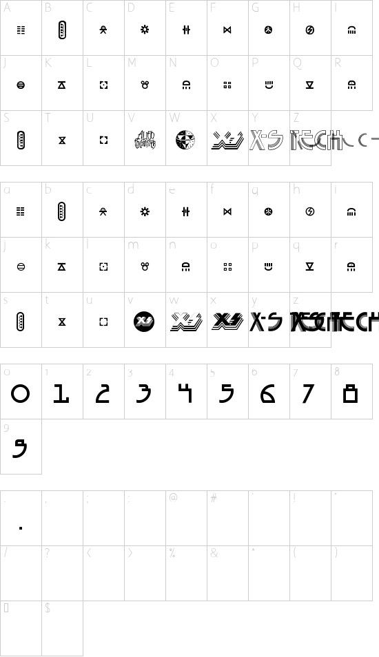 Seized Future A Character Map