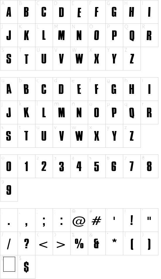 Cure- Wild Mood Swings Character Map