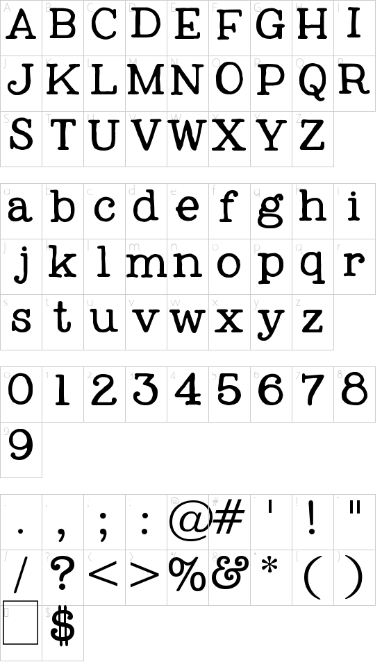 My Own Topher Character Map