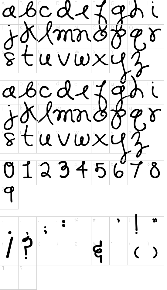 Hula Skirt Girl Character Map