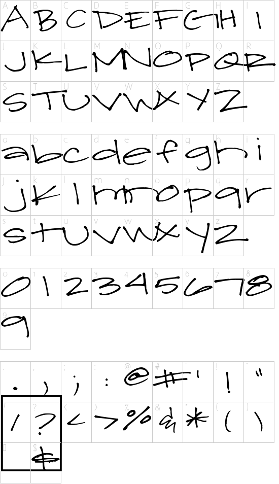 Pea Jamie*B* Wake Up Fishy! Character Map